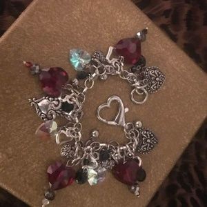 Heart Charm Bracelet